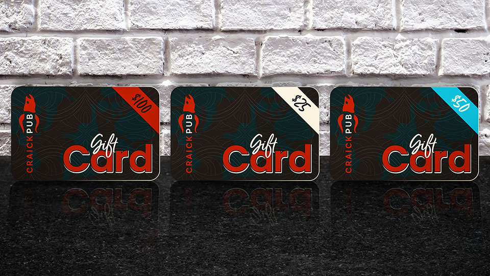 Craick Pub Gift Cards